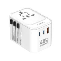 LDNIO Z8 45W Multi-function Universal Travel Adapter